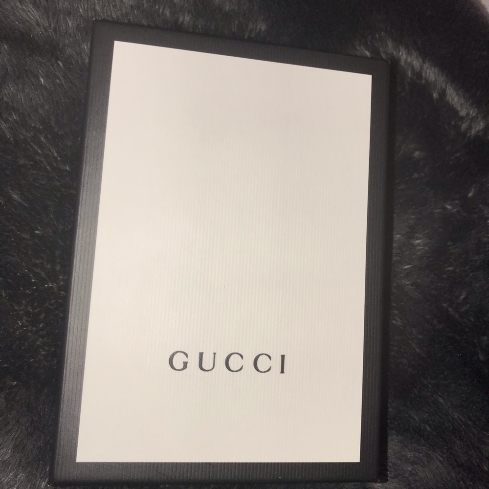 Gucci box, pouch, gift string, and bag